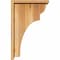 Ekena Millwork Yorktown Rough Sawn Corbel w/Backplate, Western Red Cedar, 8"W x 14"D x 22"H COR08X14X22YOR01RWR - alternate 3